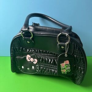 Hello Kitty Black Handbag Y2K